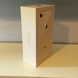 IPHONE 8 PLUS ROSE GOLD PACKAGING MINT COND APPLE